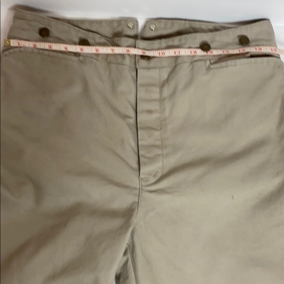 Scully Khaki Colored Western Vintage Style Pants - Picture 5 of 10
